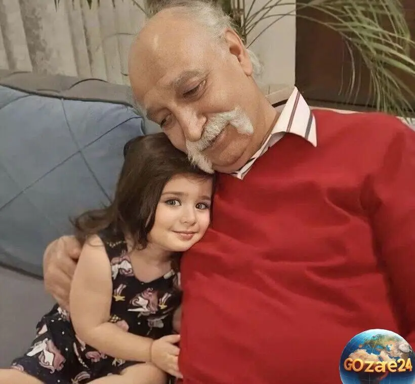 تصویر دیدنی از جشن تولد ساده و خانوادگی محمود پاک نیت در کنار نوه زیبا و چشم‌نوازش + جزئیات زندگی و نقش‌آفرینی در سریال گیلدخت