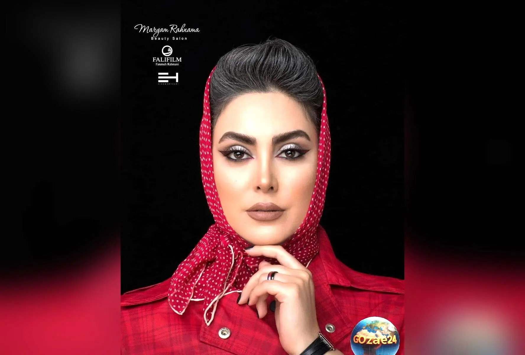 حجاب زیبا و تاثیرگذار نیلوفر شهیدی در کربلا غوغا به پا کرد