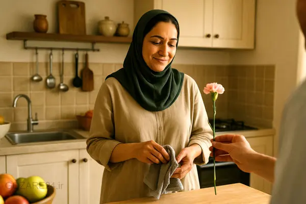 متن‌های احساسی و قدرشناسانه تبریک روز زن برای زنان خانه‌دار و مادران بی‌ادعا