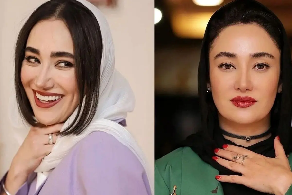 استایل بهاره افشاری در منزل لاکچری با رنگ زرشکی و ترندهای مد پاییزی ۱۴۰۲