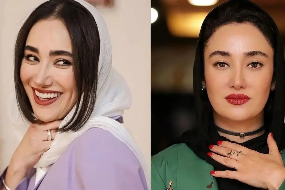 استایل بهاره افشاری در منزل لاکچری با رنگ زرشکی و ترندهای مد پاییزی ۱۴۰۲