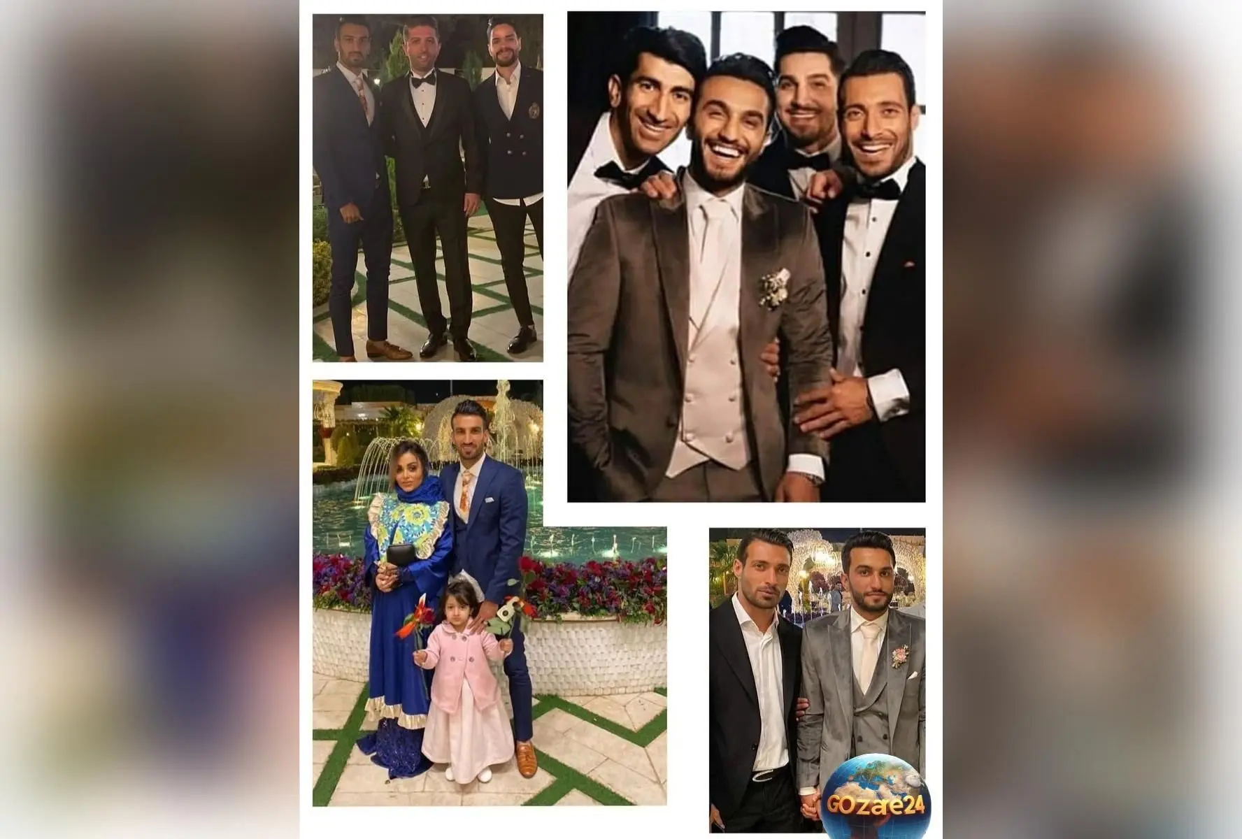 عروسی مجلل سیامک نعمتی با حضور ستاره‌های پرسپولیس | ویدیو مراسم جشن با حضور چهره‌های سرشناس