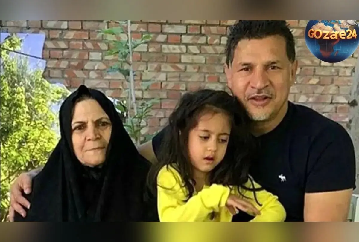 عکس و نکاتی جالب از خانه ابدی پدر علی دایی با سنگ قبر ساده و متن زیبا | زندگی و افتخارات اسطوره فوتبال ایران