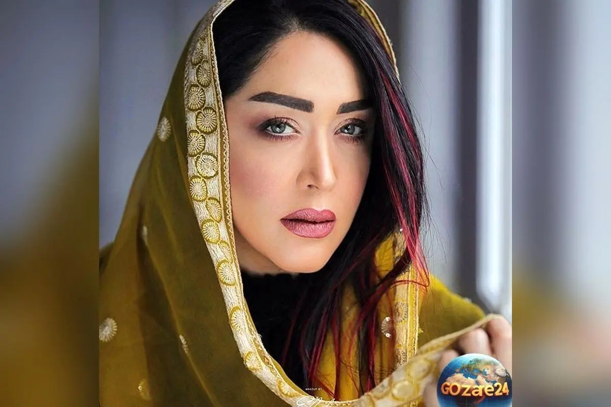 مدل مانتو پولکی طلایی سارا منجزی پور در استوری اینستاگرام توجه‌ها را جلب کرد