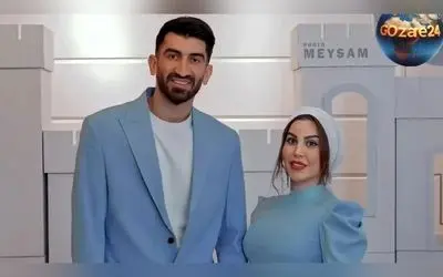 عکس‌های عاشقانه و لحظه‌های رمانتیک علیرضا بیرانوند و همسرش در جشن تولد پسرشان