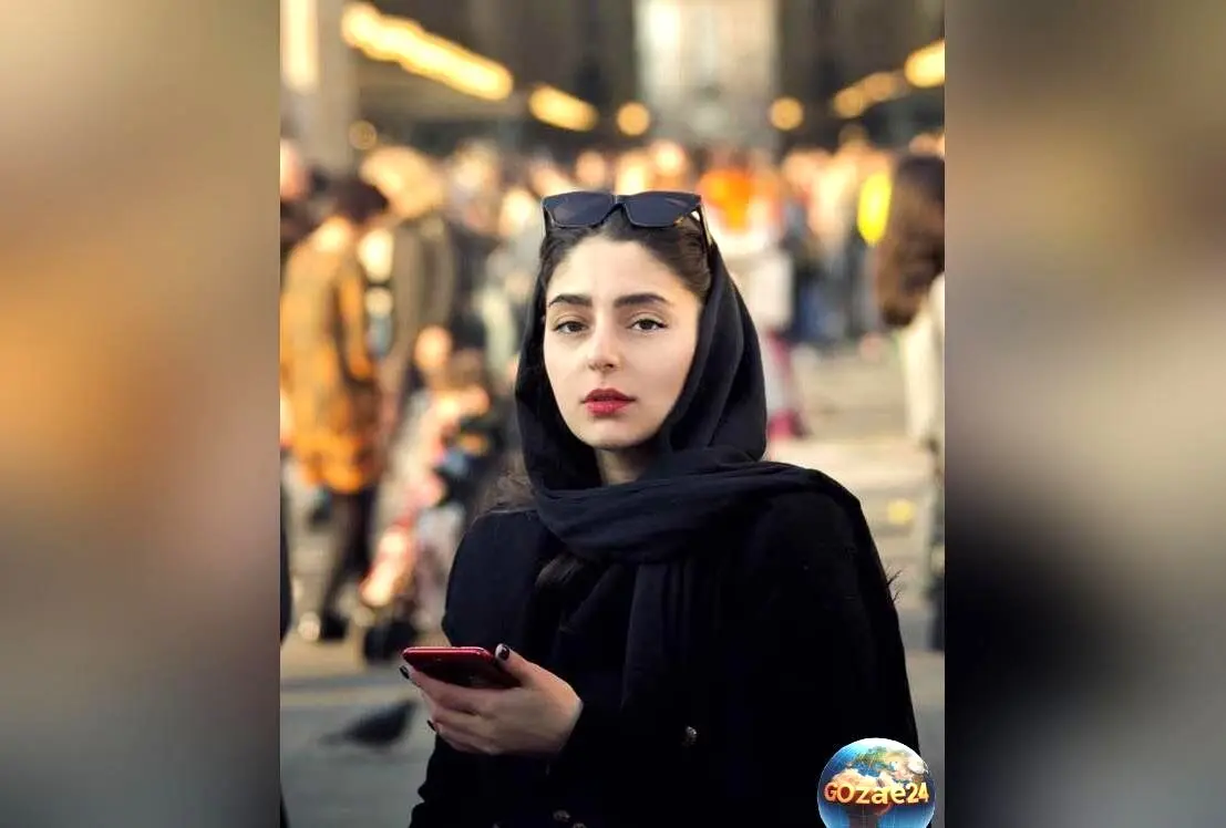 نیک‌آفرید سماواتی در استایل آبی‌ خارق‌العاده و متفاوت با شال توری، نگاه‌ها را معطوف خود کرد!