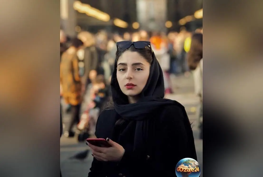 نیک‌آفرید سماواتی در استایل آبی‌ خارق‌العاده و متفاوت با شال توری، نگاه‌ها را معطوف خود کرد!