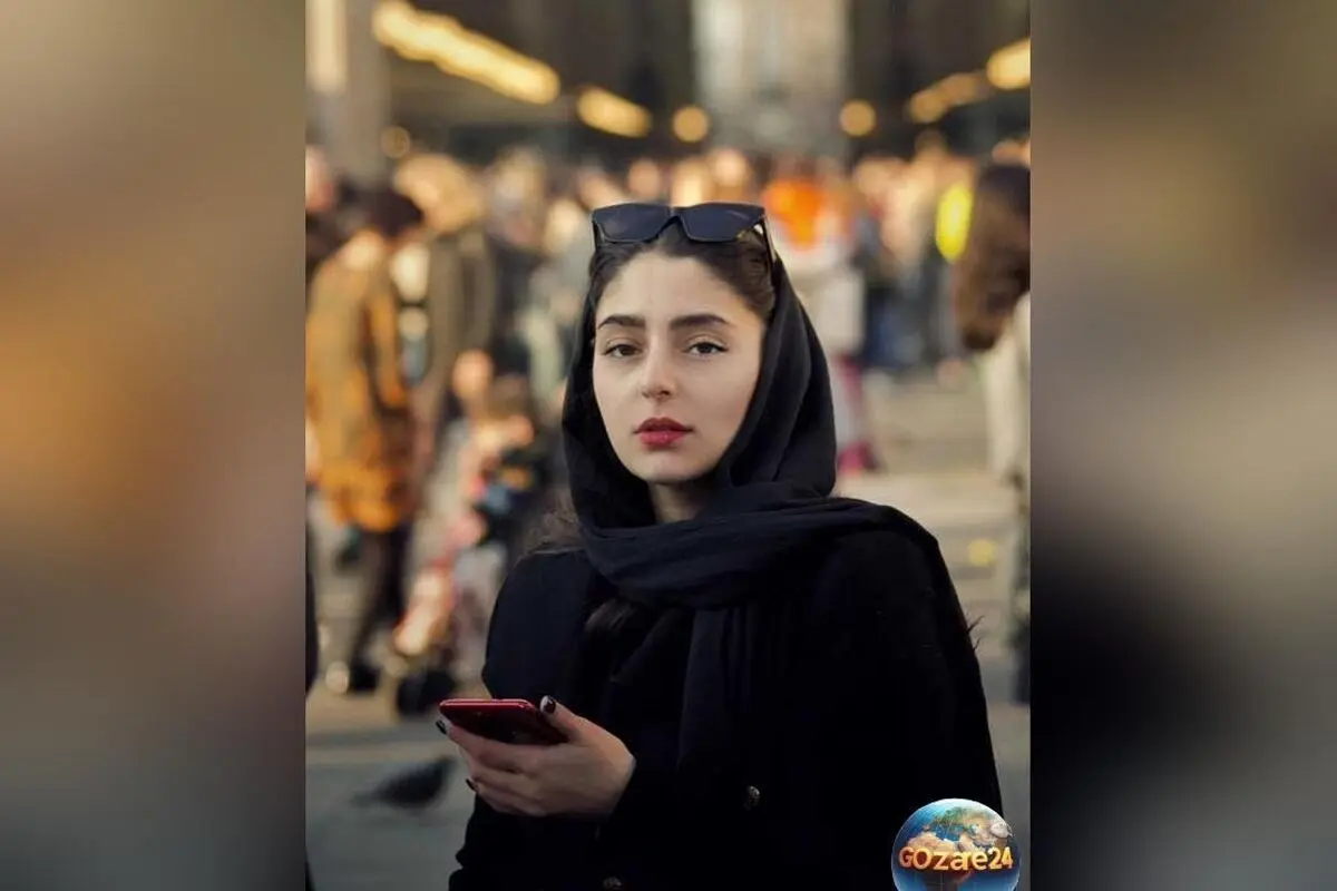 نیک‌آفرید سماواتی در استایل آبی‌ خارق‌العاده و متفاوت با شال توری، نگاه‌ها را معطوف خود کرد!