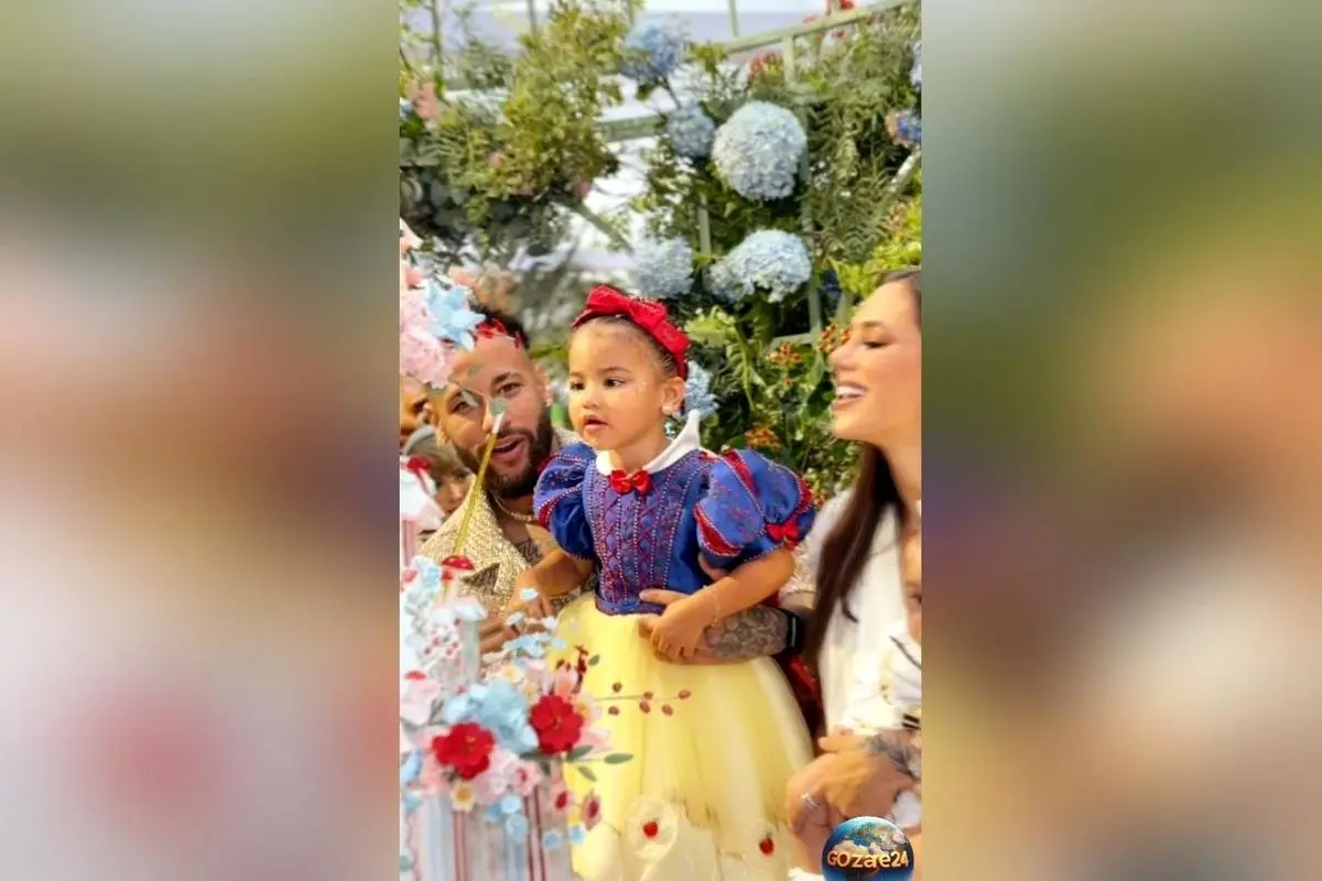 کیک تولد مجلل و باشکوه ماوی دختر نیمار با طراحی خلاقانه اُوستا قنّاد + تصاویر جشن فوق‌العاده