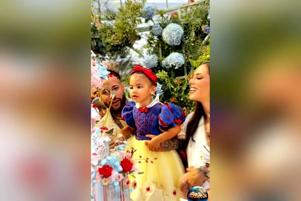 کیک تولد مجلل و باشکوه ماوی دختر نیمار با طراحی خلاقانه اُوستا قنّاد + تصاویر جشن فوق‌العاده