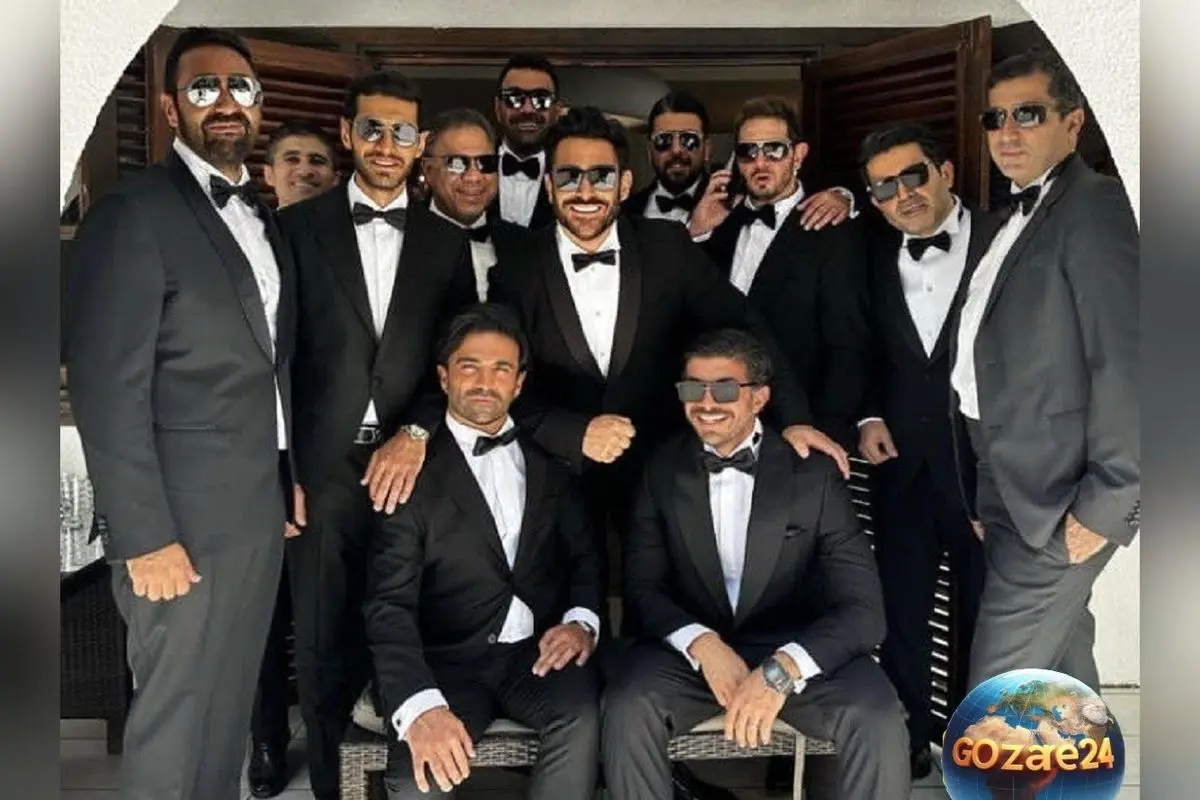 رونمایی از تنها فوتبالیست حاضر در جشن عروسی رضا گلزار: رابطه 40 ساله از دوران ابتدایی تا ستاره سینما