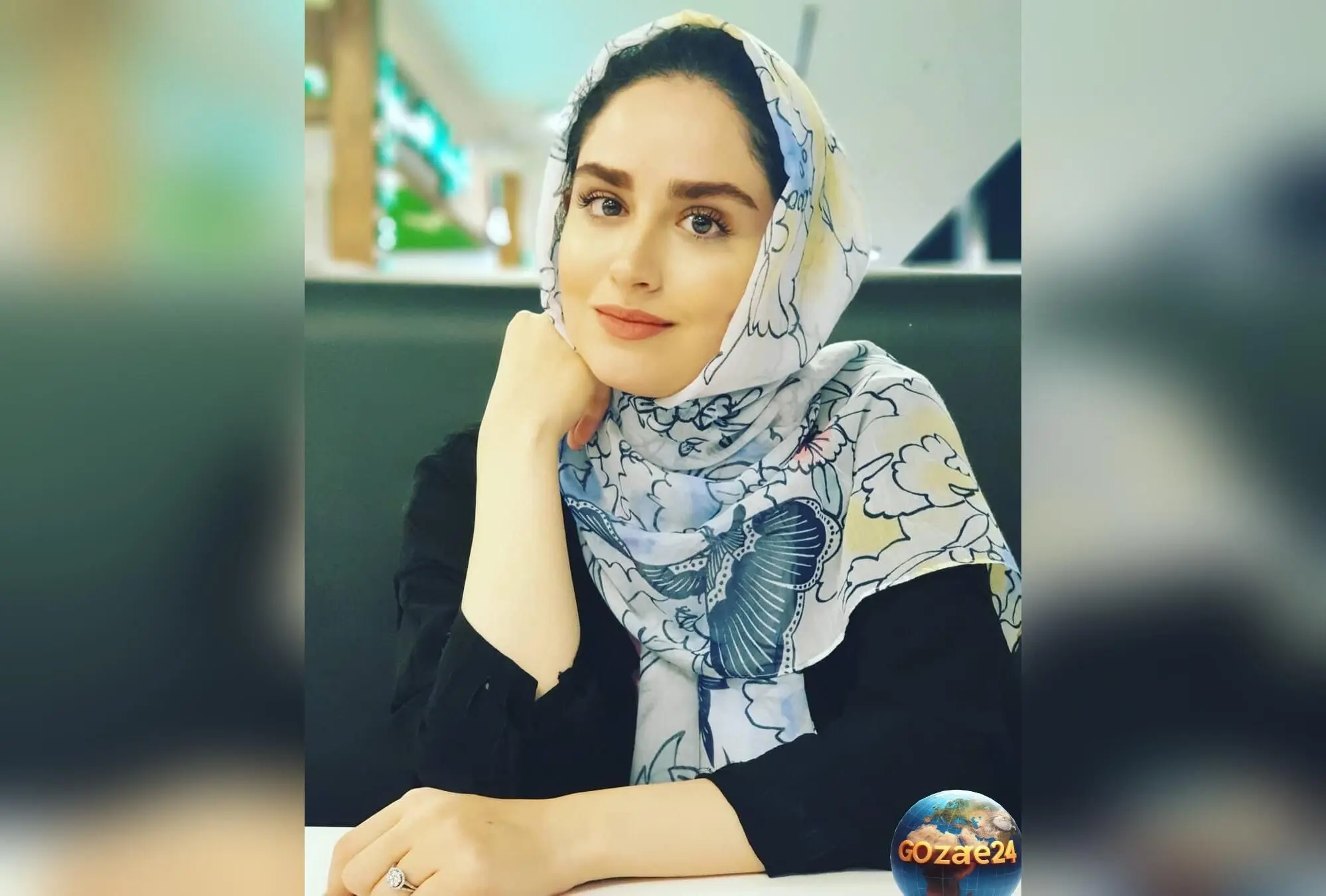 شبگردی هانیه غلامی در کافه لاکچری و بالای برج با ویو فوق‌العاده تهران