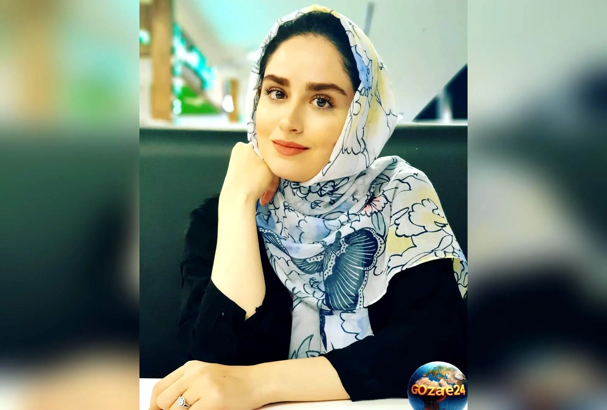 شبگردی هانیه غلامی در کافه لاکچری و بالای برج با ویو فوق‌العاده تهران