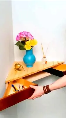 یک کشوی مخفی برای قایم کردن وسیله های باارزش بساز + فیلم
