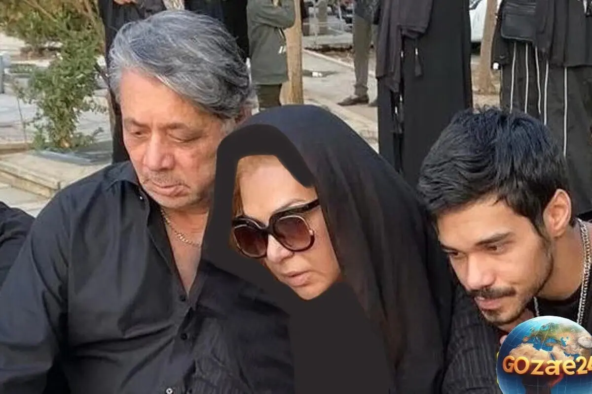 تصاویر چهره‌های فوتبالی در مراسم خاکسپاری پسر جوان نسرین مقانلو | ناصر محمدخانی، حسین فرکی و دیگر ستاره‌ها در غم خانواده