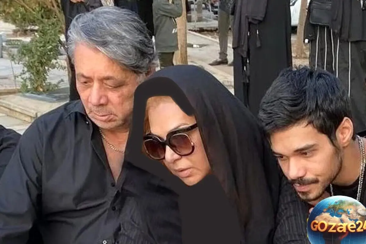 تصاویر چهرههای فوتبالی در مراسم خاکسپاری پسر جوان نسرین مقانلو | ناصر محمدخانی، حسین فرکی و دیگر ستارهها در غم خانواده