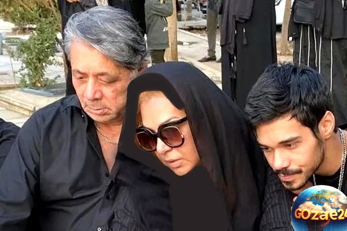 تصاویر چهره‌های فوتبالی در مراسم خاکسپاری پسر جوان نسرین مقانلو | ناصر محمدخانی، حسین فرکی و دیگر ستاره‌ها در غم خانواده
