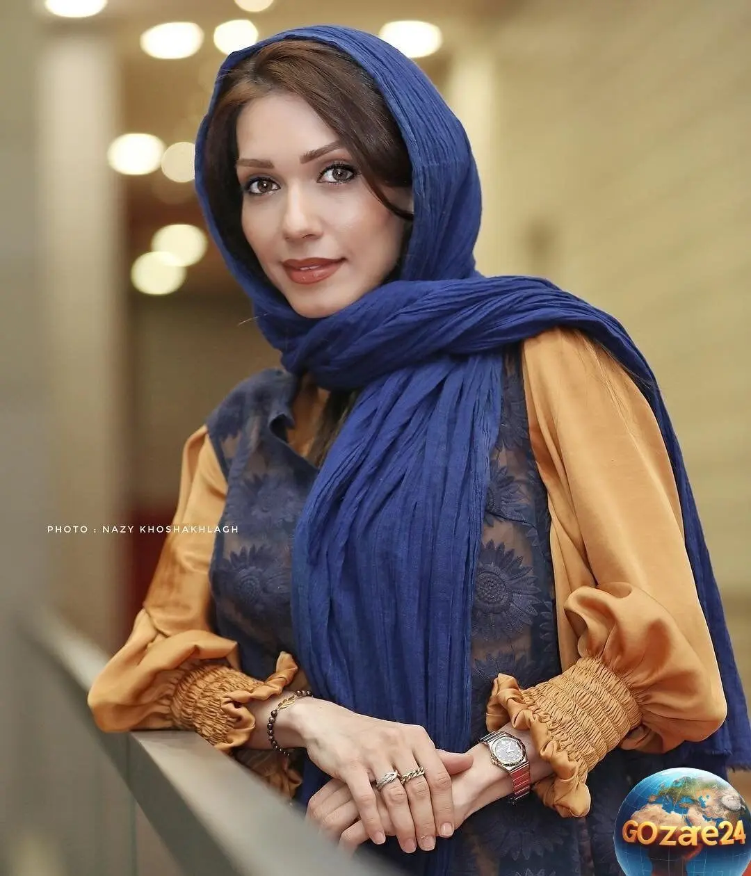 تصویر دیدنی شهرزاد کمال زاده در خانه سنتی پر از گل و گیاه؛ لحظه‌ای دلنشین و متفاوت