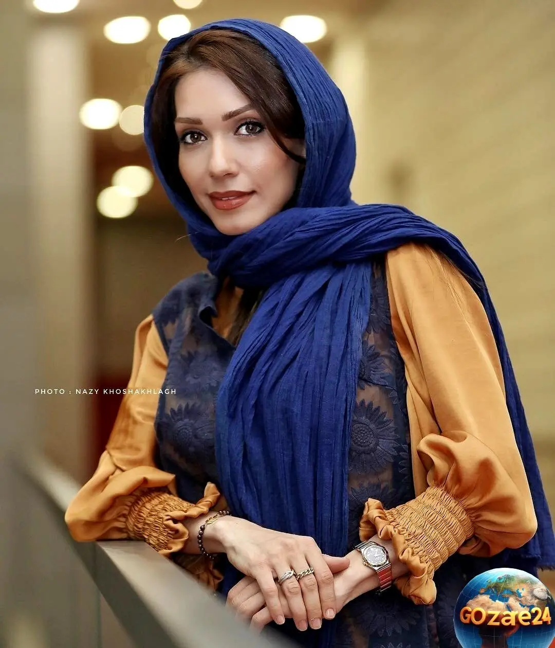 تصویر دیدنی شهرزاد کمال زاده در خانه سنتی پر از گل و گیاه؛ لحظه‌ای دلنشین و متفاوت