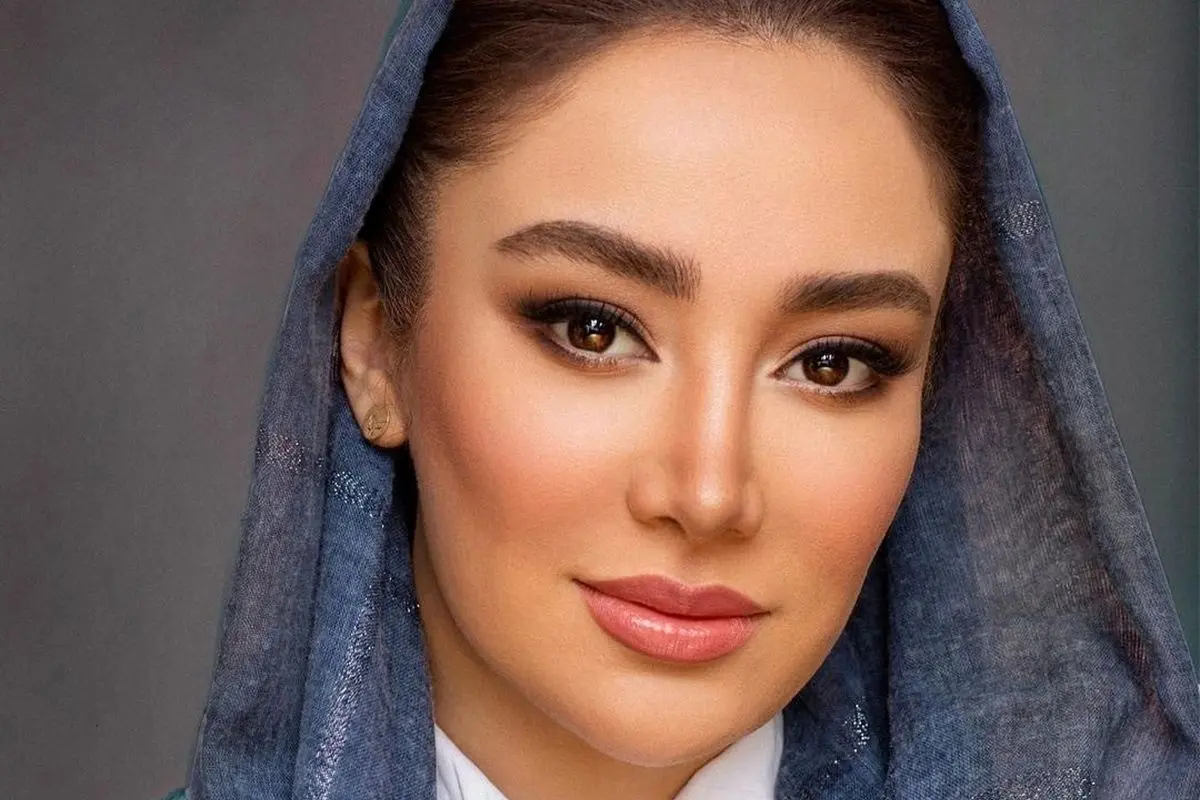 استایل بهاره افشاری در بهار ۱۴۰۳ با کت نقش‌دار و ظاهر شیک در جمع هنرمندان