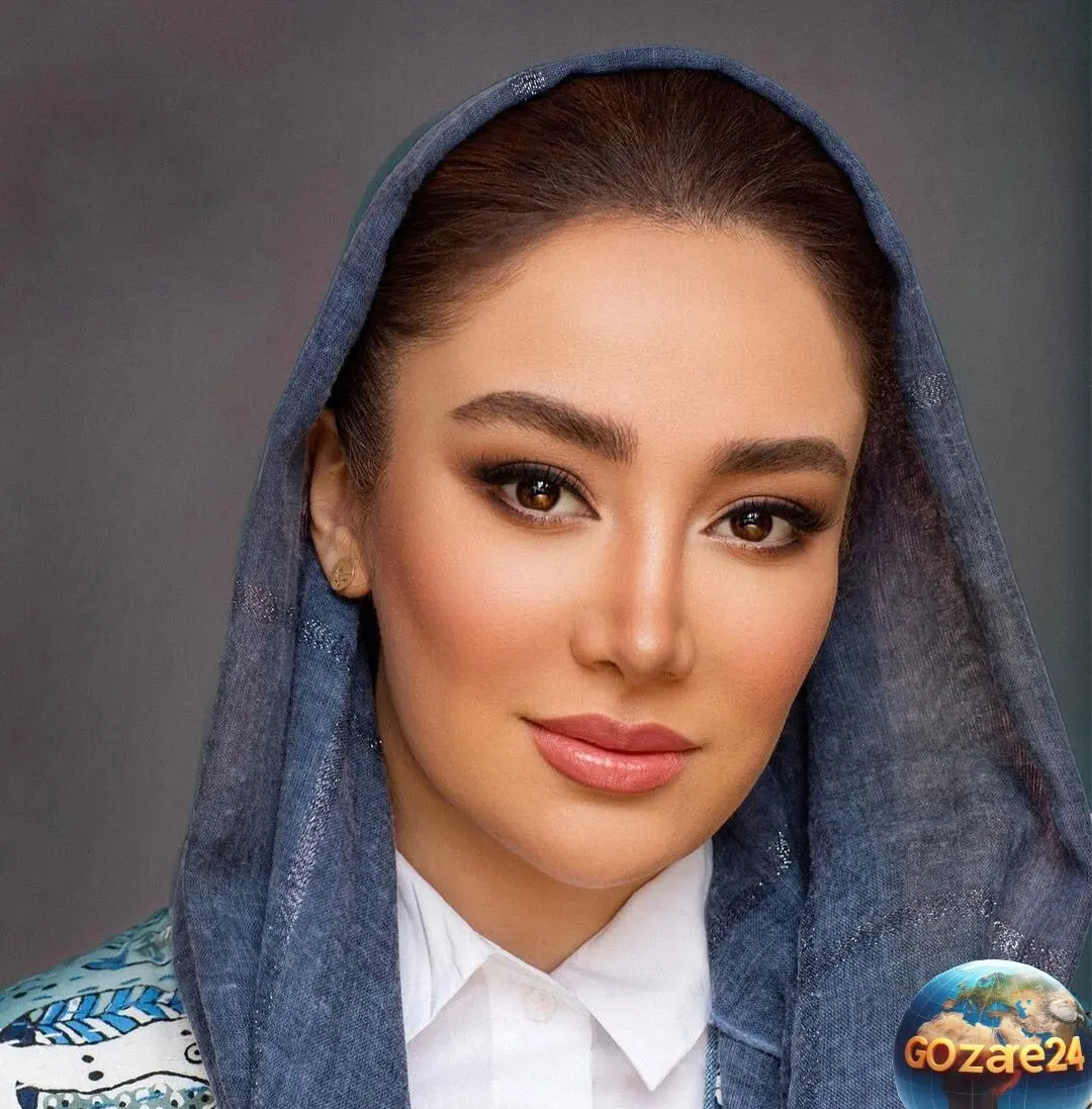 استایل بهاره افشاری در بهار ۱۴۰۳ با کت نقش‌دار و ظاهر شیک در جمع هنرمندان