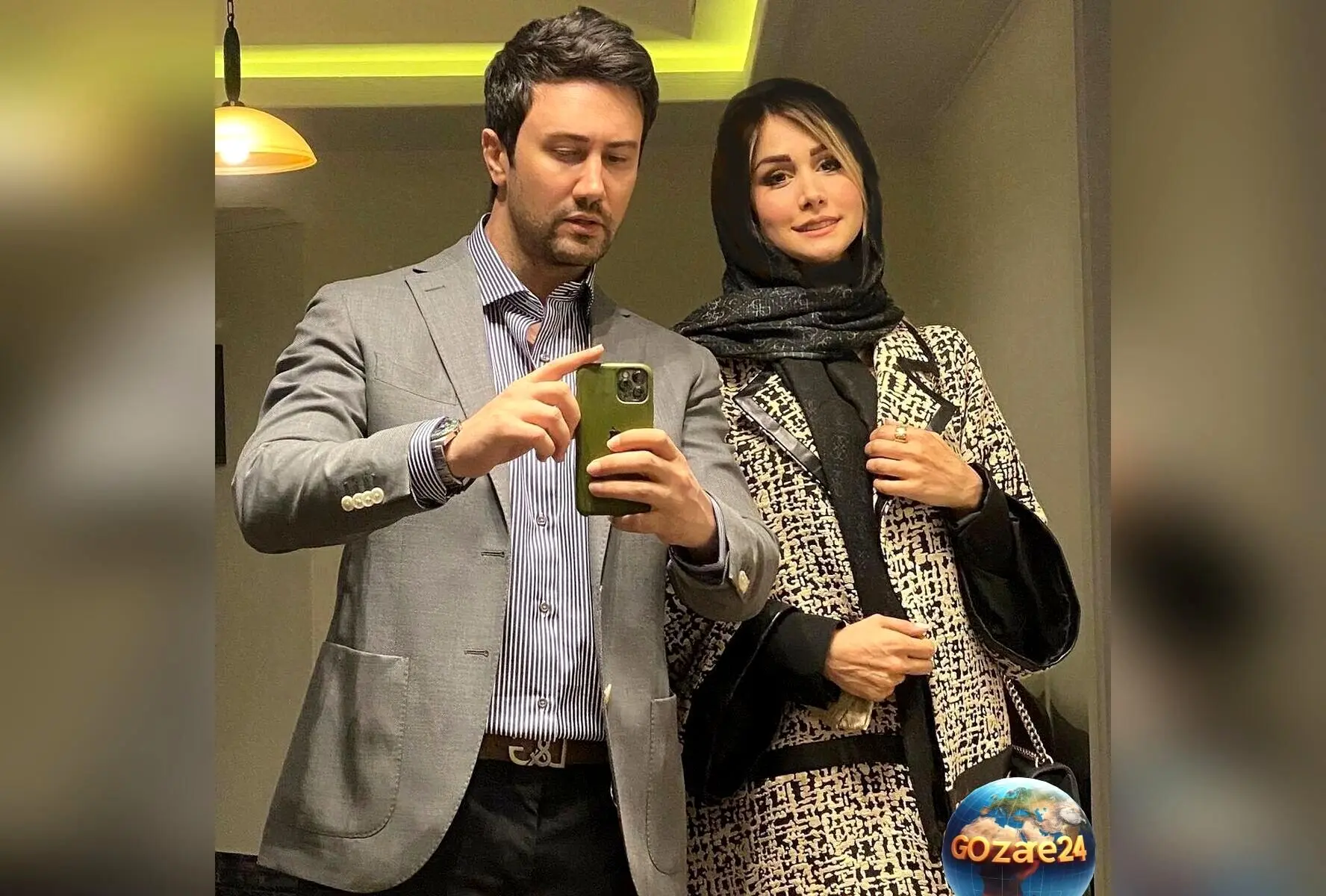 همسر شاهرخ استخری با طراحی بشقاب صبحانه و میز رنگی، کدبانوی نمونه ایرانی!