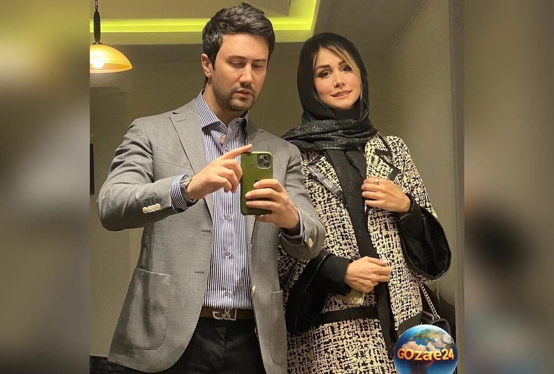 همسر شاهرخ استخری با طراحی بشقاب صبحانه و میز رنگی، کدبانوی نمونه ایرانی!