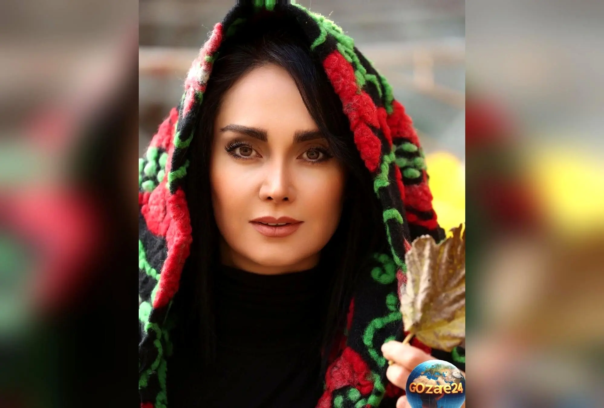 استایل مشکی باکلاس و گریم ساده مریم خدارحمی در جدیدترین عکس اینستاگرامی
