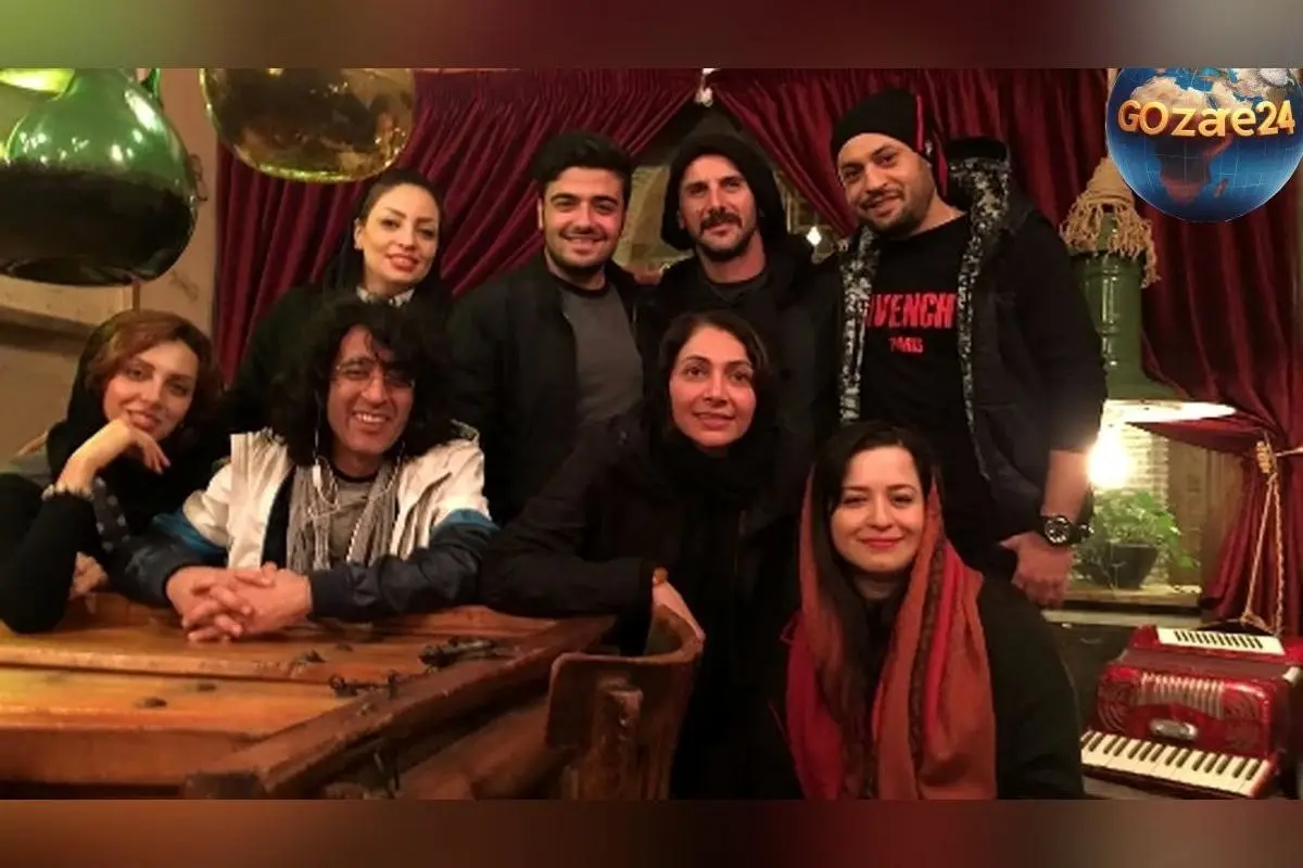 عکس‌های دیدنی از دورهمی بازیگران ایرانی در رستوران سنتی قزوین با حضور مهراوه شریفی‌نیا و امین حیایی