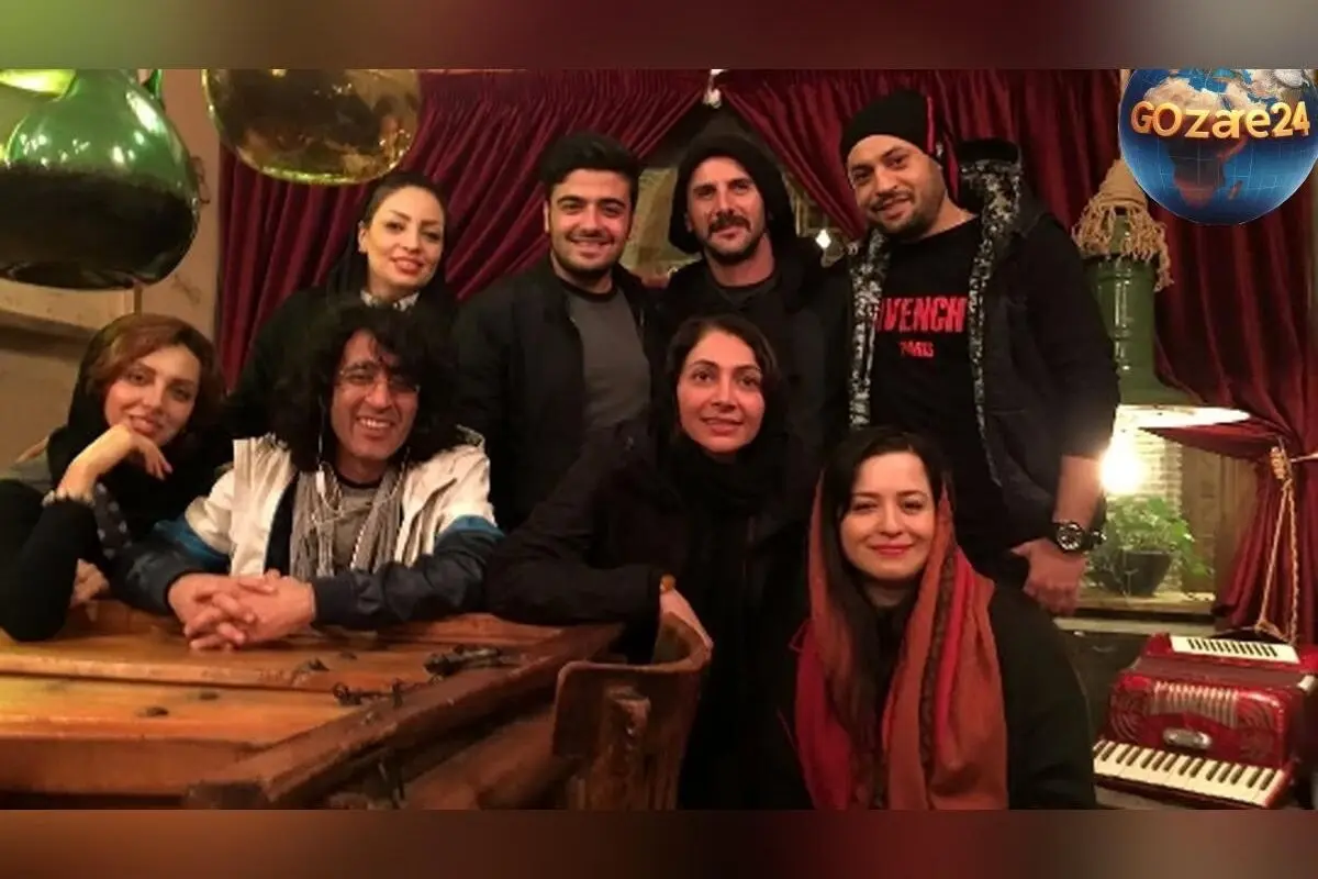 عکس‌های دیدنی از دورهمی بازیگران ایرانی در رستوران سنتی قزوین با حضور مهراوه شریفی‌نیا و امین حیایی