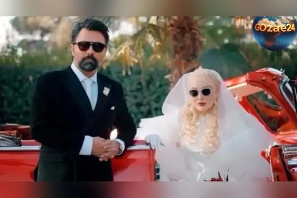 آرام جعفری با استایل جدید در کنار درخت کریسمس و پس از ازدواج در تصاویر متفاوت