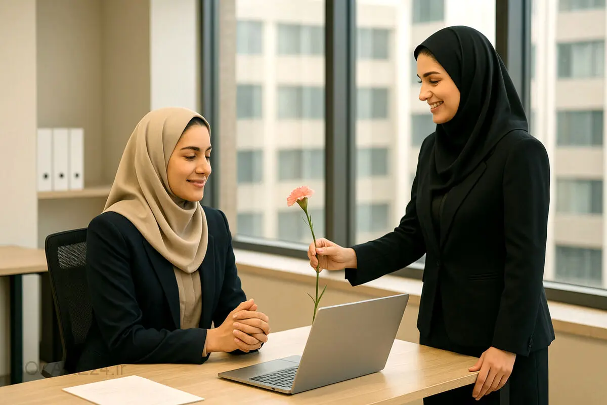 متن رسمی و انگیزشی تبریک روز زن برای کارمندان زن | پیام مدیران در روز مادر و روز زن
