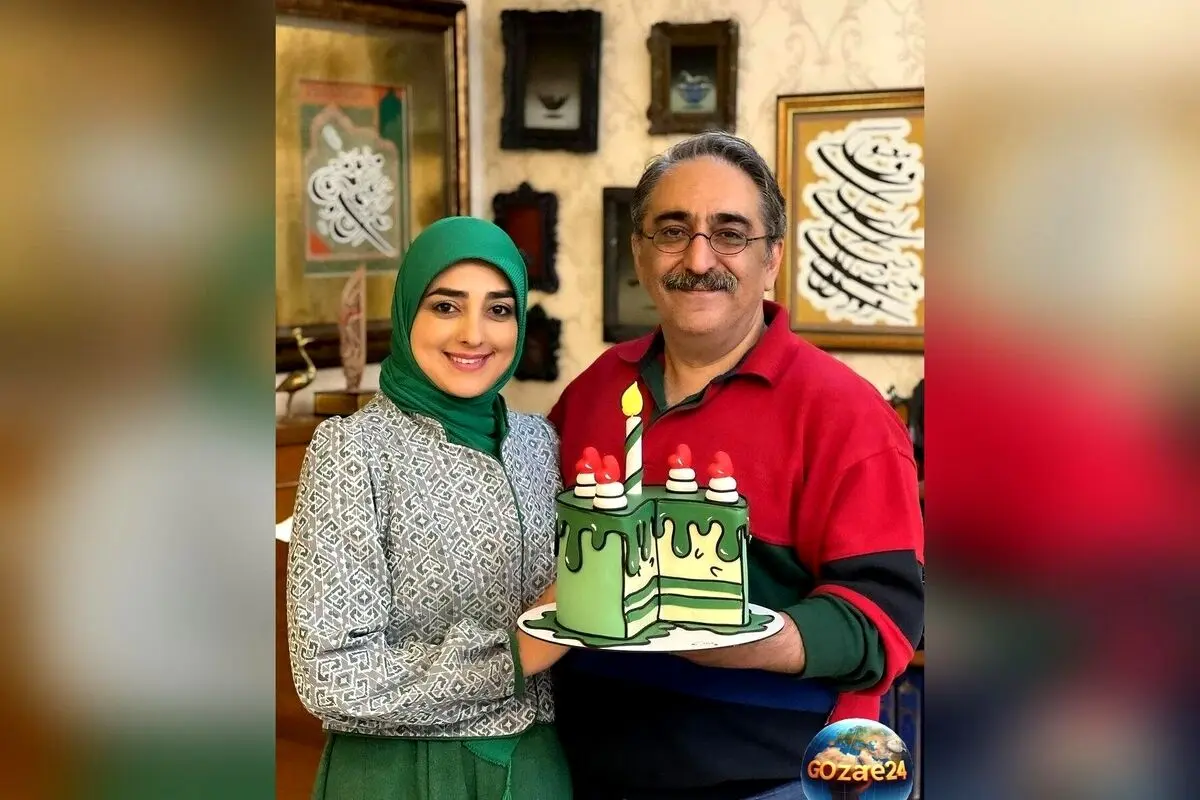 بادکنک آرایی و کیک تولد سفارشی ستاره سادات قطبی، استایلی خاص و بی‌نظیر در فضای مجازی