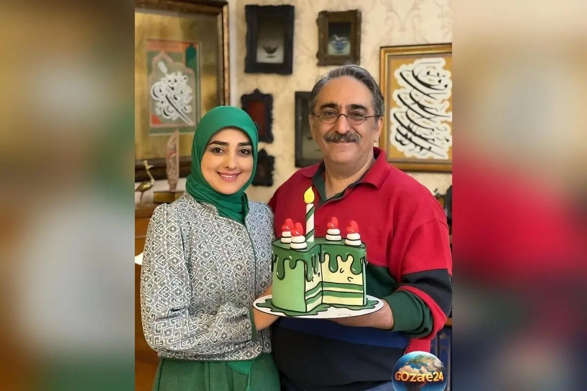 بادکنک آرایی و کیک تولد سفارشی ستاره سادات قطبی، استایلی خاص و بی‌نظیر در فضای مجازی