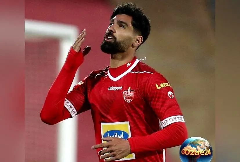 هواداران تراکتور با ابتکار جالب، بنر دلار با تصویر رضا اسدی را به نمایش گذاشتند + فیلم واکنش‌ها