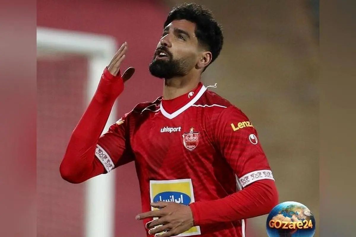 هواداران تراکتور با ابتکار جالب، بنر دلار با تصویر رضا اسدی را به نمایش گذاشتند + فیلم واکنشها