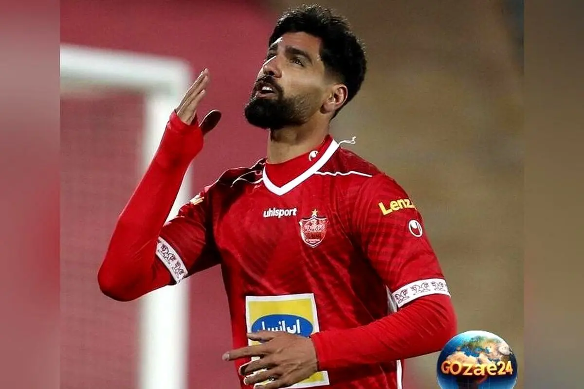 هواداران تراکتور با ابتکار جالب، بنر دلار با تصویر رضا اسدی را به نمایش گذاشتند + فیلم واکنش‌ها