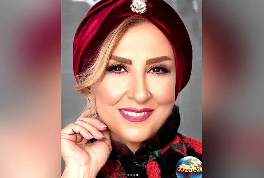 مرجانه گلچین با ژست عجیب و گردن‌آویز خاص در صفحه شخصی خود، نگاه‌ها را به خود جلب کرد