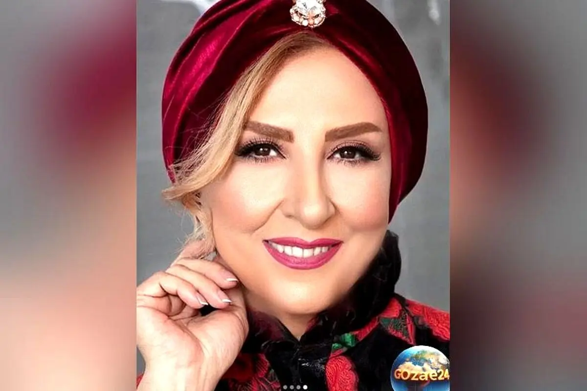 مرجانه گلچین با ژست عجیب و گردن‌آویز خاص در صفحه شخصی خود، نگاه‌ها را به خود جلب کرد