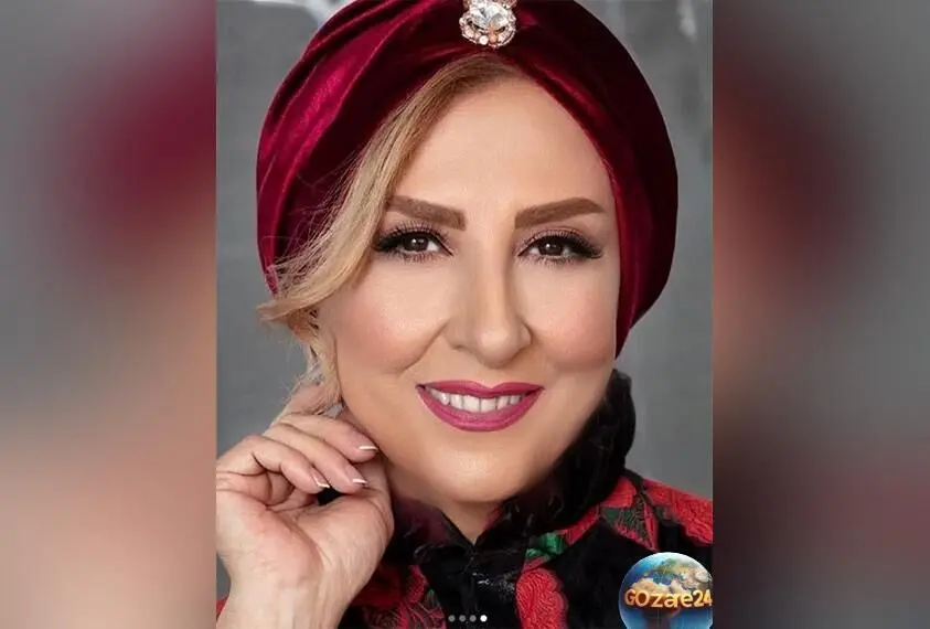 مرجانه گلچین با ژست عجیب و گردن‌آویز خاص در صفحه شخصی خود، نگاه‌ها را به خود جلب کرد