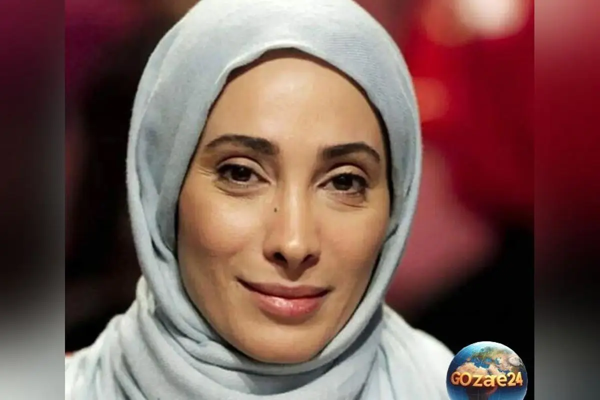 سحر زکریا در مراسم ختم پدر با چهره‌ای غم‌زده و پراندوه؛ لحظه‌ای تلخ و انسانی