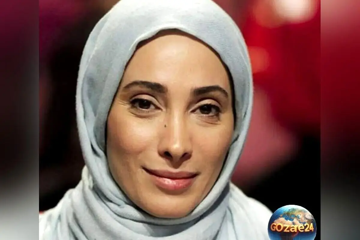 سحر زکریا در مراسم ختم پدر با چهره‌ای غم‌زده و پراندوه؛ لحظه‌ای تلخ و انسانی
