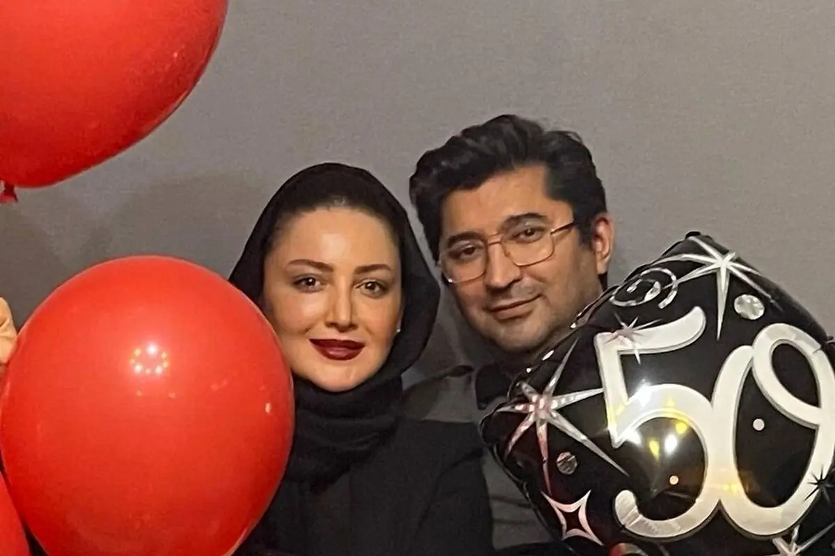 تصویری دیدنی از کیک تولد یاسی رنگ و سه‌طبقه شیلا خداداد با دکورهای منحصربفرد در جشن همسر پزشکش