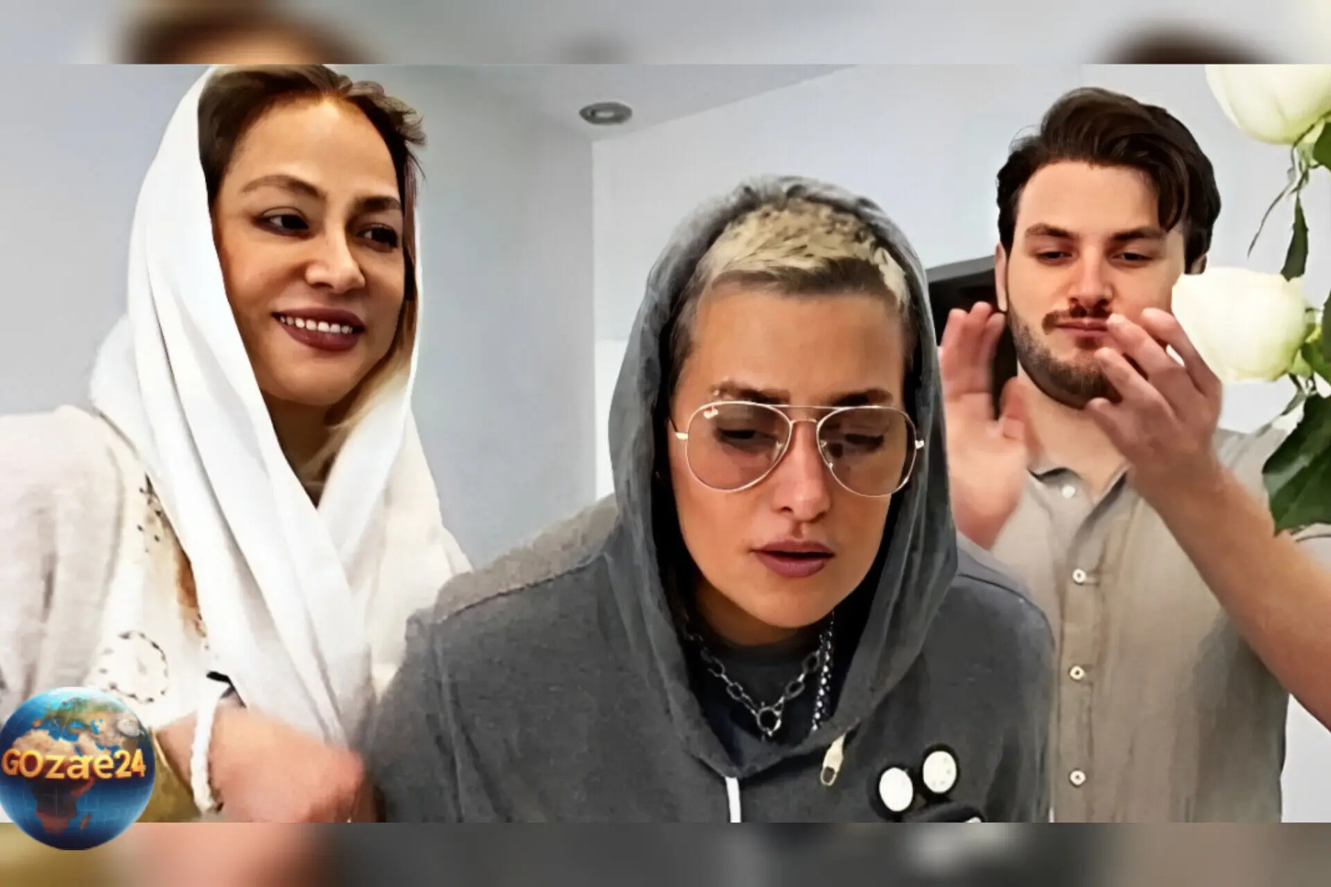 کیک تولد ۴۱ سالگی مونا بانکی‌پور با تم دوربین و آشپزی؛ خلاقیت قناد تهرانی در کنار دارا حیایی + عکس