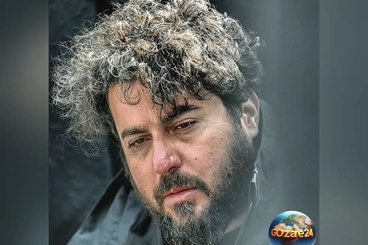 تصویری از میز عزای ساده مادر محسن کیایی با قاب عکس، شمع مشکی و گل + داستان زندگی هنری و خانوادگی او