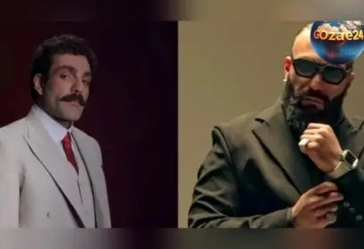 حمید صفت در نقش اصلان خان در «بامداد خمار» با استایل دهه 50 و چهره متفاوت، تحولی شگفت‌انگیز در ظاهر و بازیگری