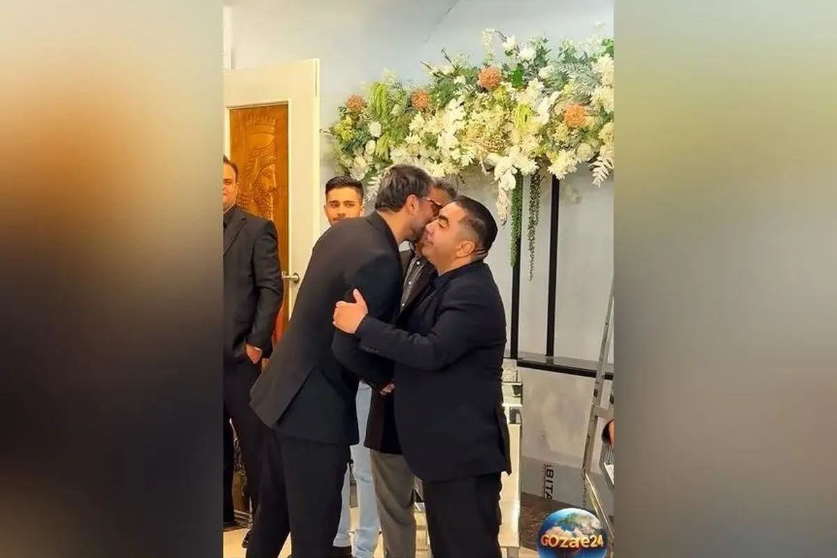 عزاداری سوپرلاکچری علیرضا نیکبخت، علی پروین و فیروز کریمی در تالار تشریفاتی شمال تهران با گل‌آرایی سفید و پذیرایی لوکس + فیلم