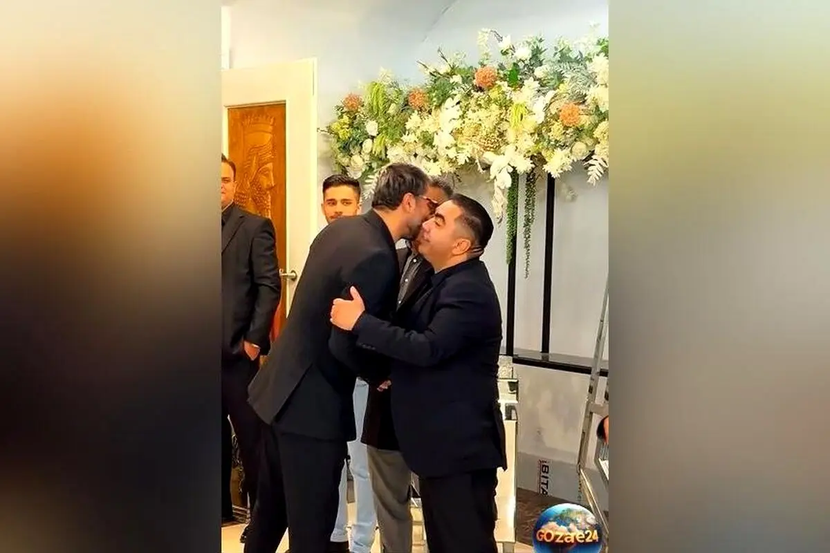 عزاداری سوپرلاکچری علیرضا نیکبخت، علی پروین و فیروز کریمی در تالار تشریفاتی شمال تهران با گل‌آرایی سفید و پذیرایی لوکس + فیلم