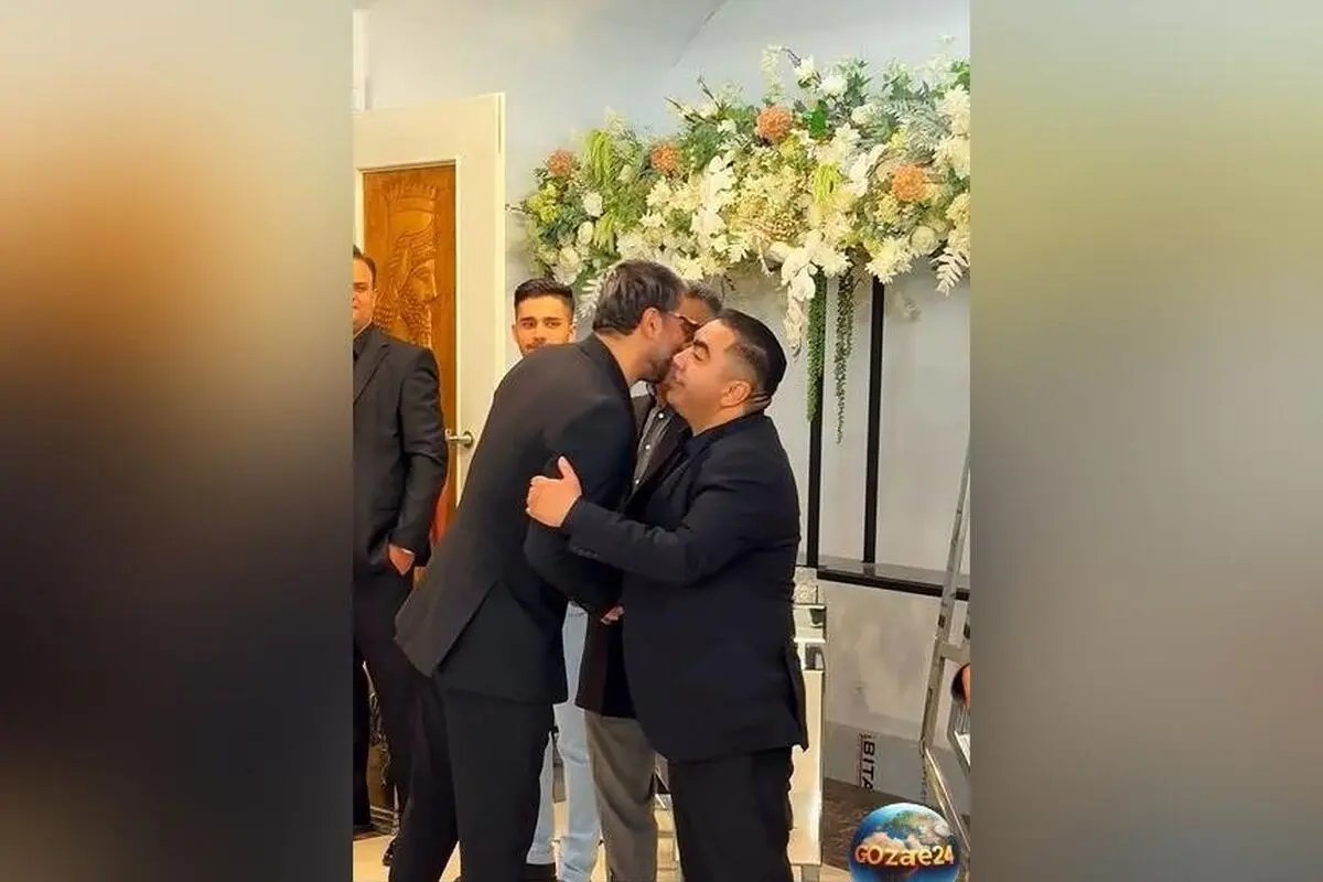 عزاداری سوپرلاکچری علیرضا نیکبخت، علی پروین و فیروز کریمی در تالار تشریفاتی شمال تهران با گل‌آرایی سفید و پذیرایی لوکس + فیلم