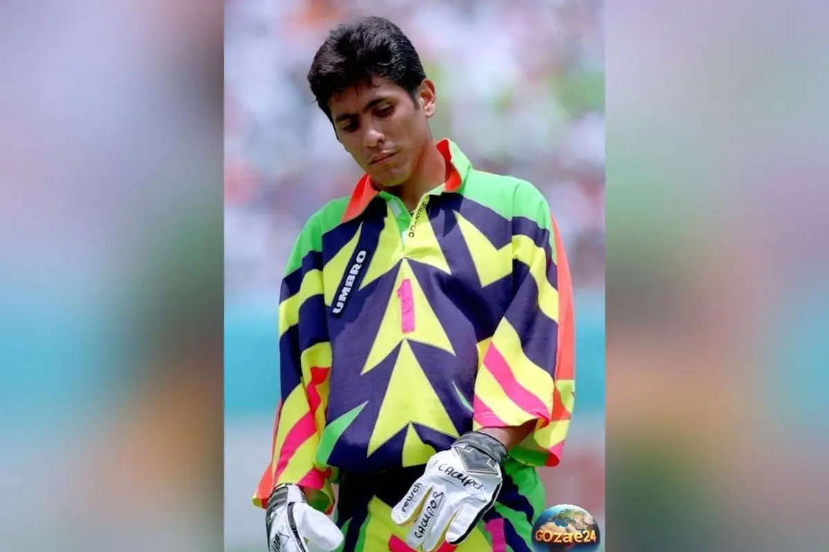 خورخه کمپوس؛ دروازه‌بان کارناوالی و نماد نوستالژیک فوتبال دهه ۹۰ میلادی